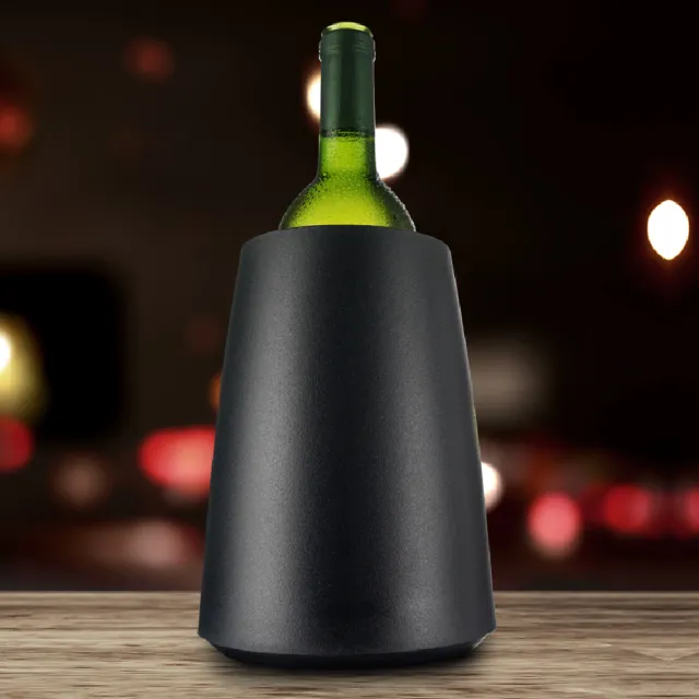 【VACU VIN】荷蘭 Chill急速保冷冰桶 黑 / 冰酒桶 冰鎮桶 保冰桶