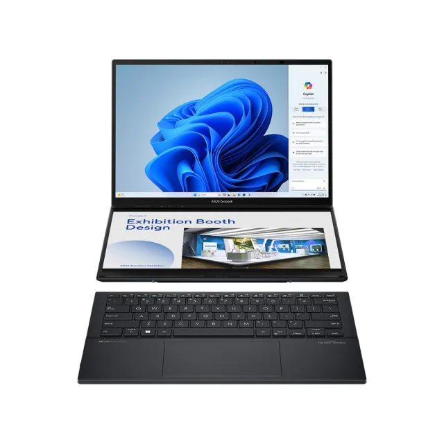 【ASUS】微軟M365一年組★14吋Ultra 9輕薄AI筆電(ZenBook Duo UX8406MA/Ultra 9-185H/32G/1TB/EVO/OLED)