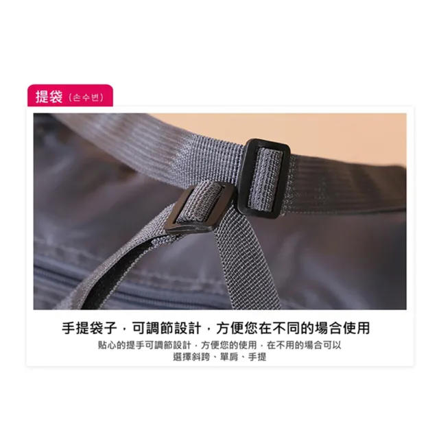 【太力】雙11 2入組-43L加大加厚款出國大容量可折疊便攜行李箱拉桿旅行袋收納袋(出國必備)