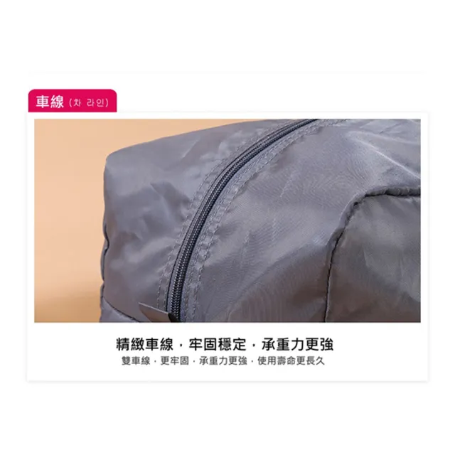 【太力】雙11 2入組-43L加大加厚款出國大容量可折疊便攜行李箱拉桿旅行袋收納袋(出國必備)