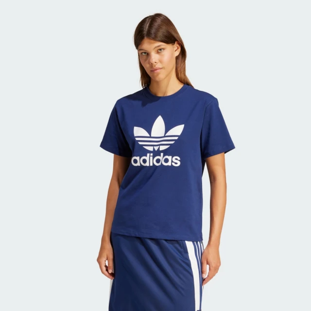 adidas 官方旗艦 LOGO 短袖上衣 T恤 女 - Originals IR9537