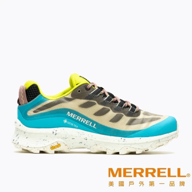 MERRELL MOAB SPEED GORE-TEX☆ 防水透氣登山鞋 藍 女(ML067662)