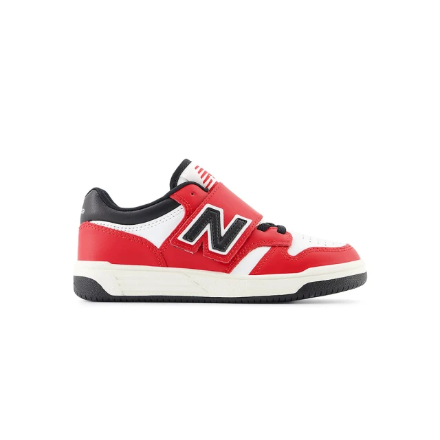 NEW BALANCE NB 480 中童 童鞋 紅黑色 運動 魔鬼氈 中性 小朋友 兒童 休閒鞋 PHB480TT