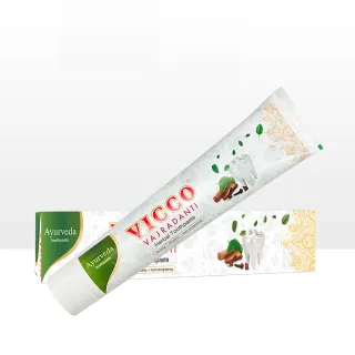 【妍選洋行】印度VICCO 阿育吠陀鉑金能量全效牙膏 100g/條 *4入(全效強化草本牙膏)