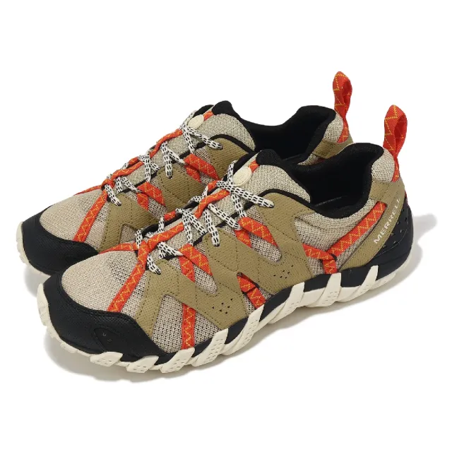 【MERRELL】水陸兩棲鞋 Waterpro Maipo 2 男鞋 卡其 橘 黃金大底 可拆鞋墊 戶外鞋(ML037725)