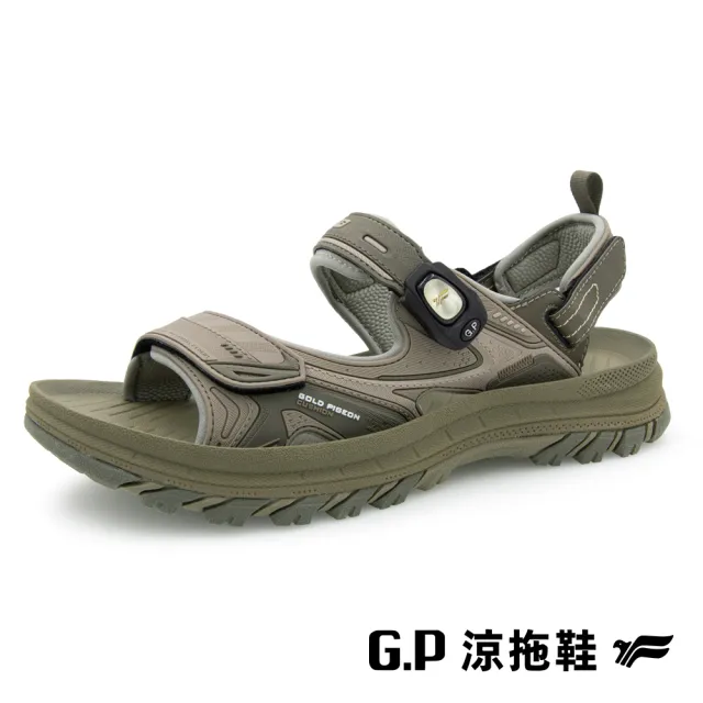 【G.P】男款綠藻科技舒適磁扣兩用涼拖鞋G9584M(SIZE:40-44)