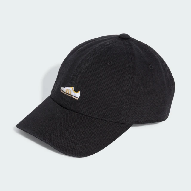 adidas 愛迪達 SAMBA DAD CAP 棒球帽 鴨舌帽 運動帽 愛迪達 帽子 刺繡 男女 黑(IY4101 ∞)