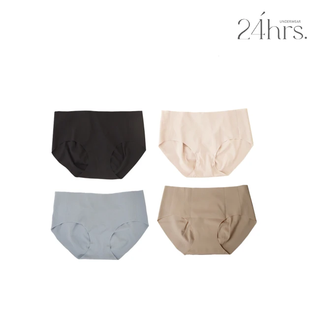 【24HRS】經典款 親膚無痕內褲(無痕 女內褲 女內著 保證回購)