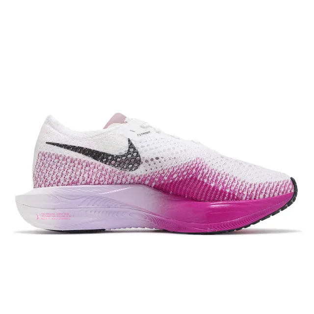 NIKE 耐吉】競速跑鞋Wmns ZoomX Vaporfly Next% 3 白紫女鞋男鞋碳板