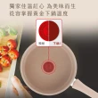 【Tefal 特福】法國製法式歐蕾系列24CM不沾鍋深煎鍋_加蓋(IH爐可用鍋/電磁爐適用)