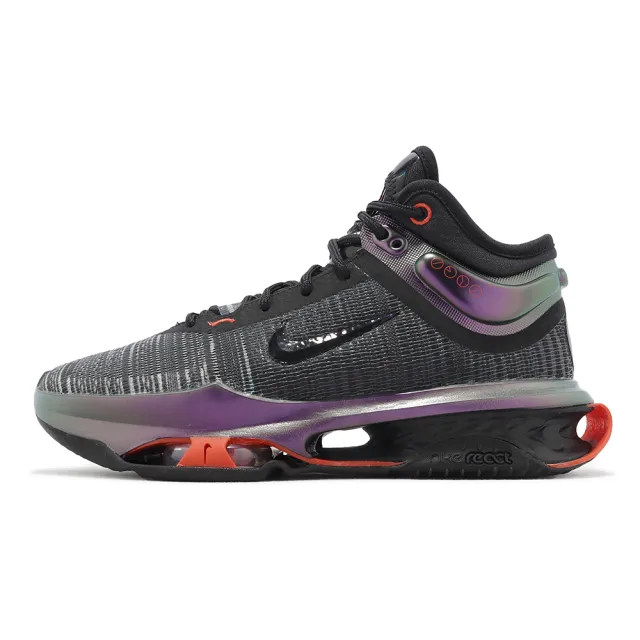 【NIKE 耐吉】籃球鞋 Air Zoom G.T. Jump 2 EP GTE 黑 紫 紅 男鞋(FV1896-001)