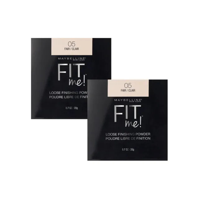 【MAYBELLINE 媚比琳】FIT ME空氣絲絨蜜粉(2入組)