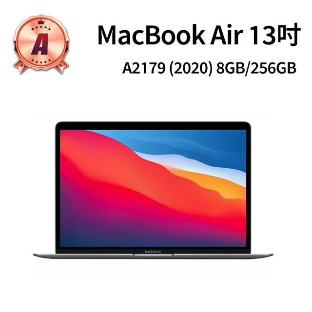 Apple A級福利品 MacBook Air Retina 13吋 i3 1.1G雙核 處理器 8GB 記憶體 256GB SSD(2020)