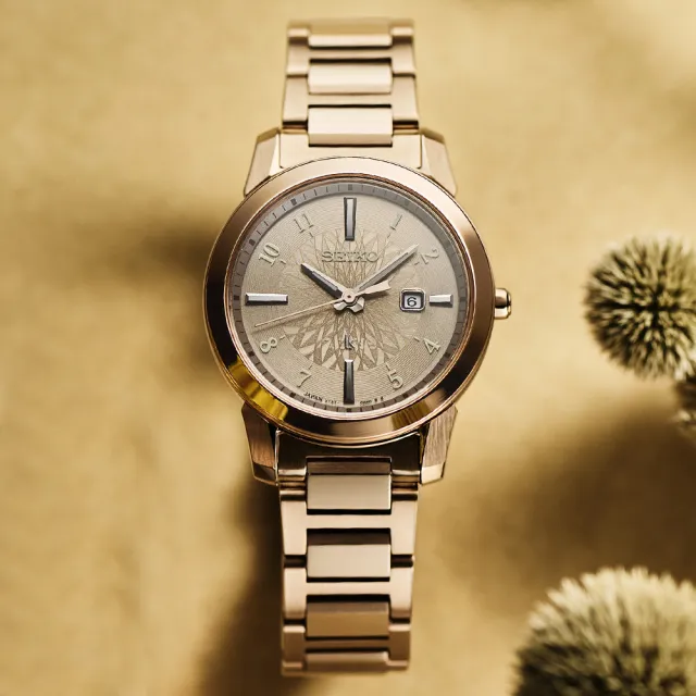 【SEIKO 精工】LUKIA 動人時光 太陽能女錶-31mm 520禮物 送禮(SUT420J1/V137-0DK0B)
