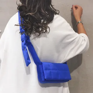 【LEEHER】雙11 側背小包/ins包包/格子包包/側背包/小方包/女生斜背包/尼龍斜背包/韓國包包/攜 