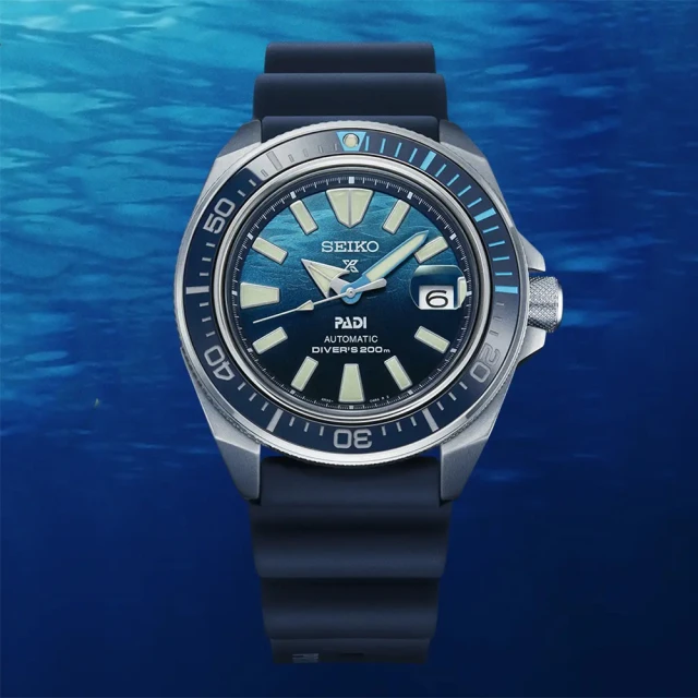 SEIKO 精工 Prospex PADI 海龜 特別版200米潛水機械錶-45mm 送行動電源 開學(SRPJ93K1/4R35-03W0F)