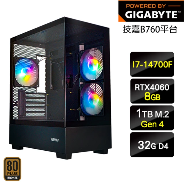 技嘉平台 i5十核GeForce RTX 4060 TI W