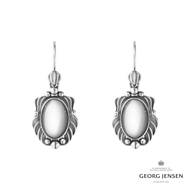 Georg Jensen 官方旗艦店 HERITAGE系列 2025 年度耳環(氧化純銀)