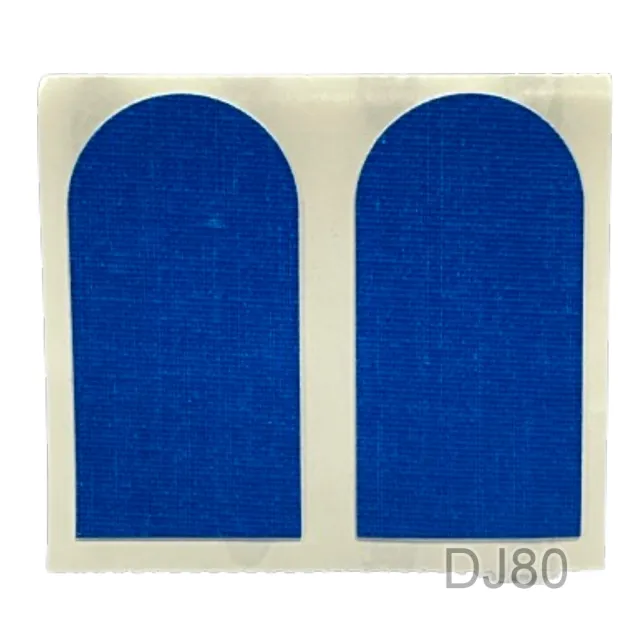 【DJ80 嚴選】保齡球專用 美國Turbo 彩色布面指洞片30片組(1英吋-盒裝)