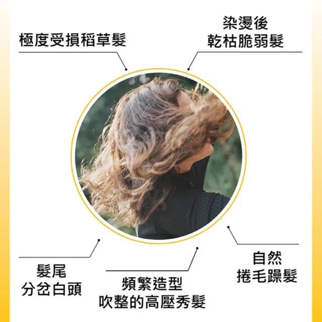 【REVUELE 瑞膚露】摩洛哥果油修護髮油30ml*2入(免沖洗、受損/全髮質適用)