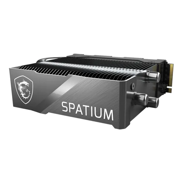 【MSI 微星】SPATIUM M570 Pro FROZR 2TB M.2 2280 PCIe 5.0 ssd固態硬碟 含散熱器(讀12400M/寫11800M)