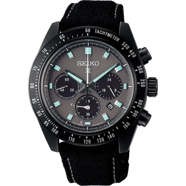 【SEIKO 精工】Prospex SPEEDTIMER 黑潮夜視 太陽能計時手錶 送禮 禮物 推薦(SSC923P1/V192-0AH0C)