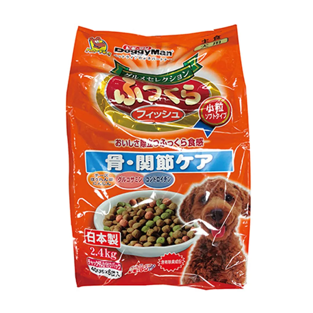 【DoggyMan】頂級軟性骨骼關節保健主食-全新鰹魚系列(2.4kg)