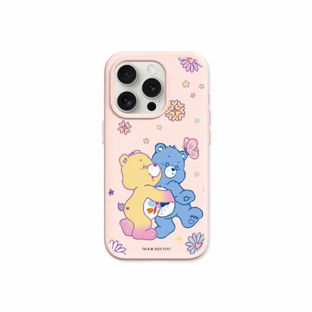 【RHINOSHIELD 犀牛盾】iPhone 13系列 SolidSuit MagSafe兼容 磁吸手機殼/抱一個(Care Bears)
