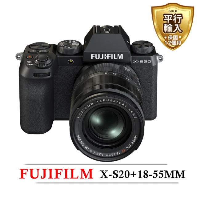 FUJIFILM 富士 FUJIFILM 富士 X-S20+18-55mm變焦鏡組-平行輸入