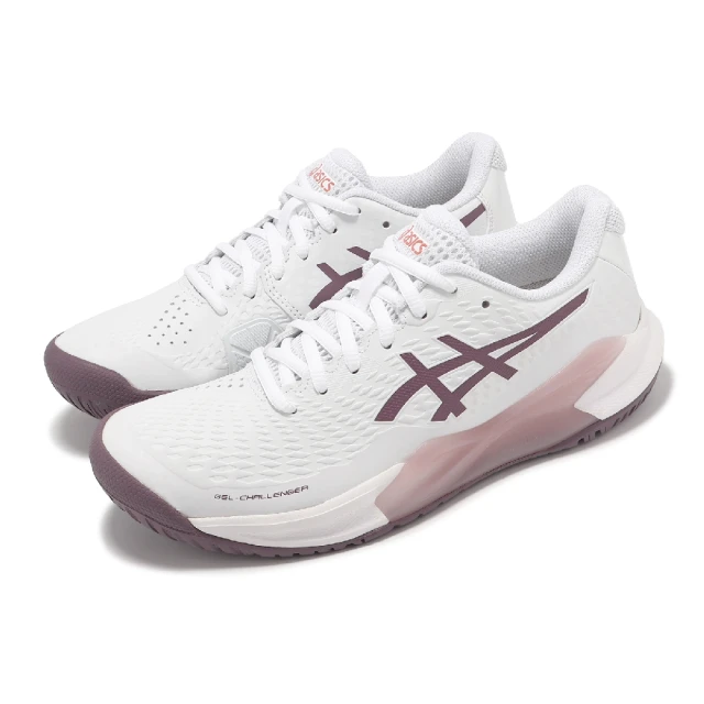 asics 亞瑟士 網球鞋 GEL-Challenger 14 女鞋 白 紫 緩衝 亞瑟膠 穩定 運動鞋 亞瑟士(1042A231102)