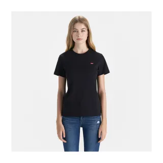 【LEVIS 官方旗艦】女款 舒適短袖 LOGO短袖 Tee 人氣新品 0019B-0002