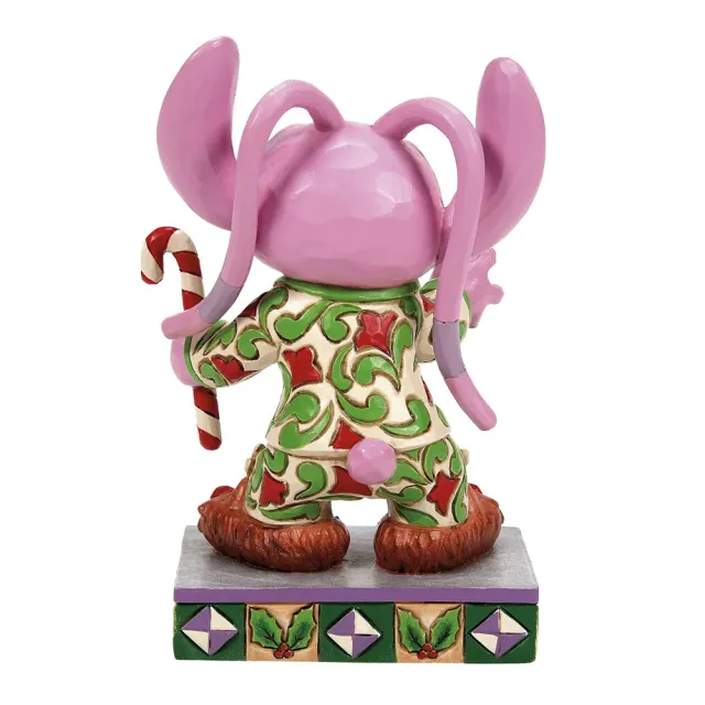 【Enesco】精品家飾 Disney 迪士尼 星際寶貝 安琪聖誕節塑像居家擺飾