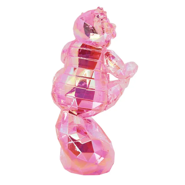 【Enesco】精品家飾 Disney 迪士尼 愛麗絲夢遊仙境 柴郡貓透明塑像居家擺飾