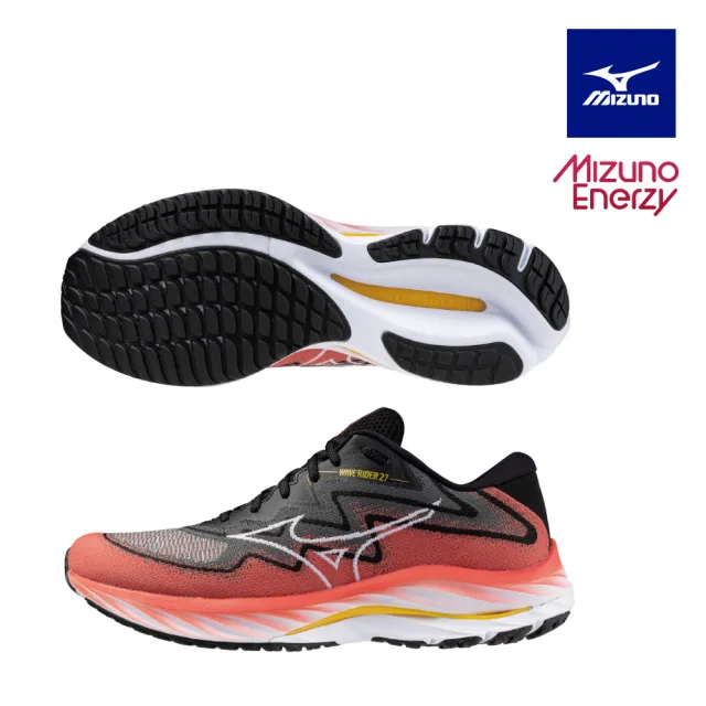 【MIZUNO 美津濃】WAVE RIDER 27 SSW 男款慢跑鞋 J1GC237551 J1GC2376XX 任選一雙(慢跑鞋)