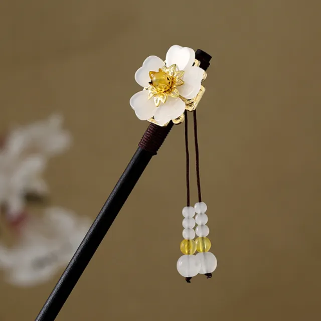 Jpqueen】中式古典花朵流蘇女款髮簪步搖(多款可選) - momo購物網