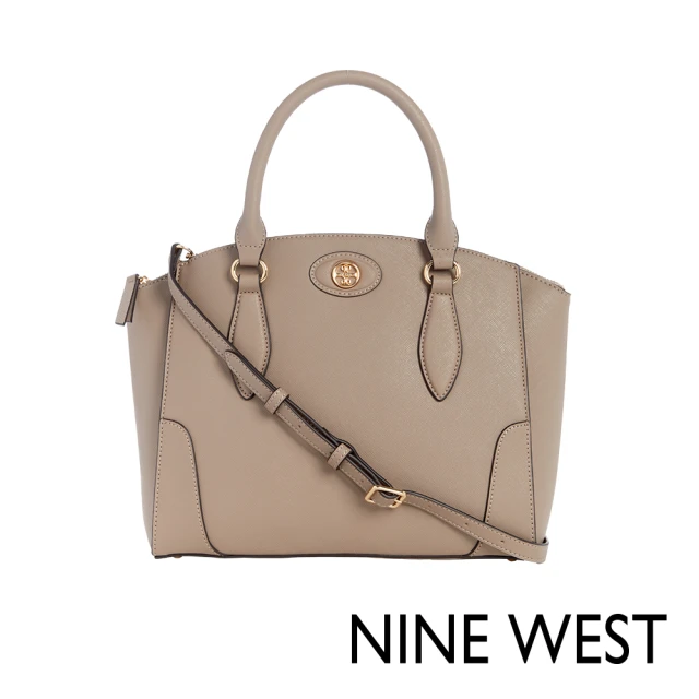 NINE WESTNINE WEST INNES純色扇形托特包-焦糖奶(139306)