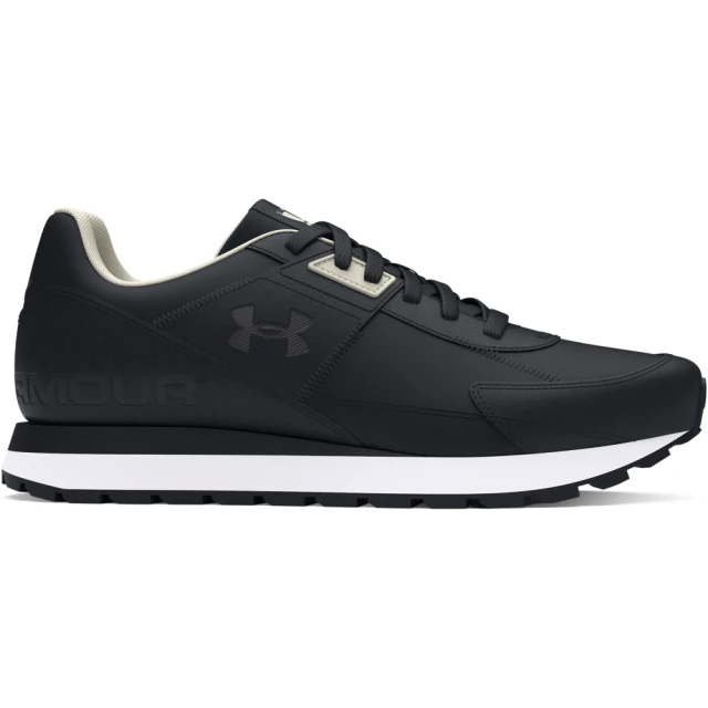 UNDER ARMOUR UA 男 Essential Runner 休閒慢跑鞋 運動鞋_3028408-001(黑色)