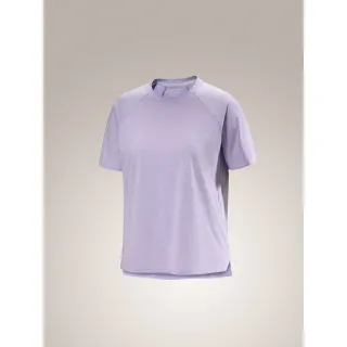 【Arcteryx 始祖鳥官方直營】女 Silene 快乾短袖圓領衫(藍香雜紫)