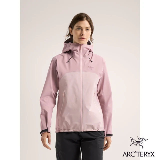 Arcteryx 始祖鳥 女 Beta 輕量防水外套(深野玫瑰粉/野玫瑰粉)