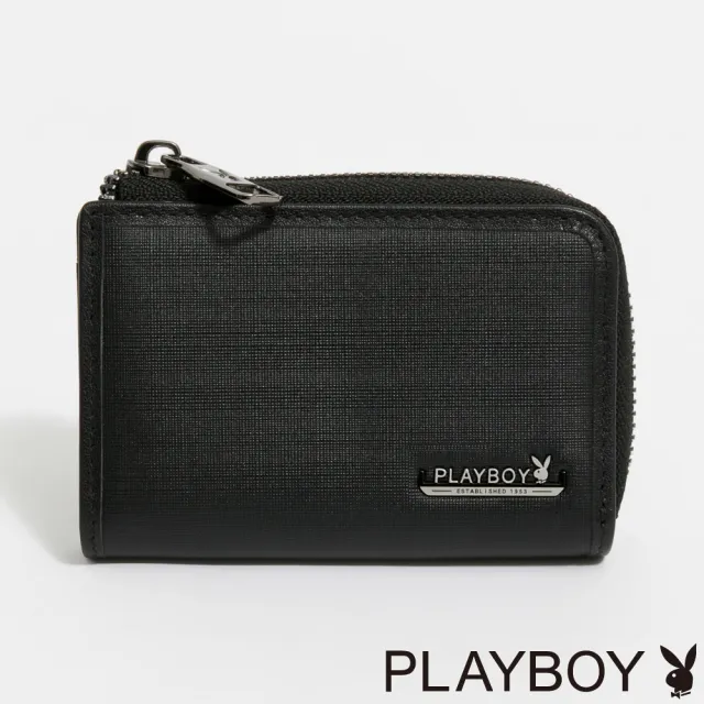 【PLAYBOY】零錢包  Marvelous系列(黑色)
