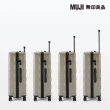【MUJI 無印良品】四輪硬殼止滑拉桿箱75L