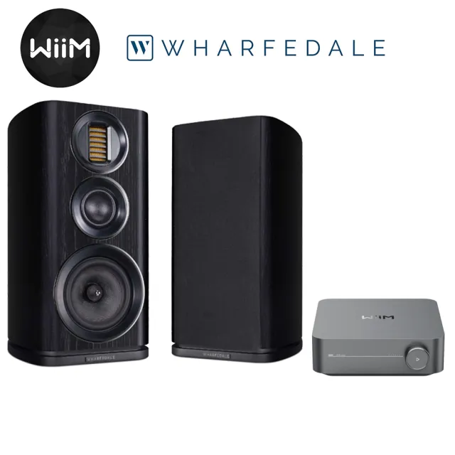【Wharfedale】兩聲道音響組合(EVO 4.2+WiiM AMP)