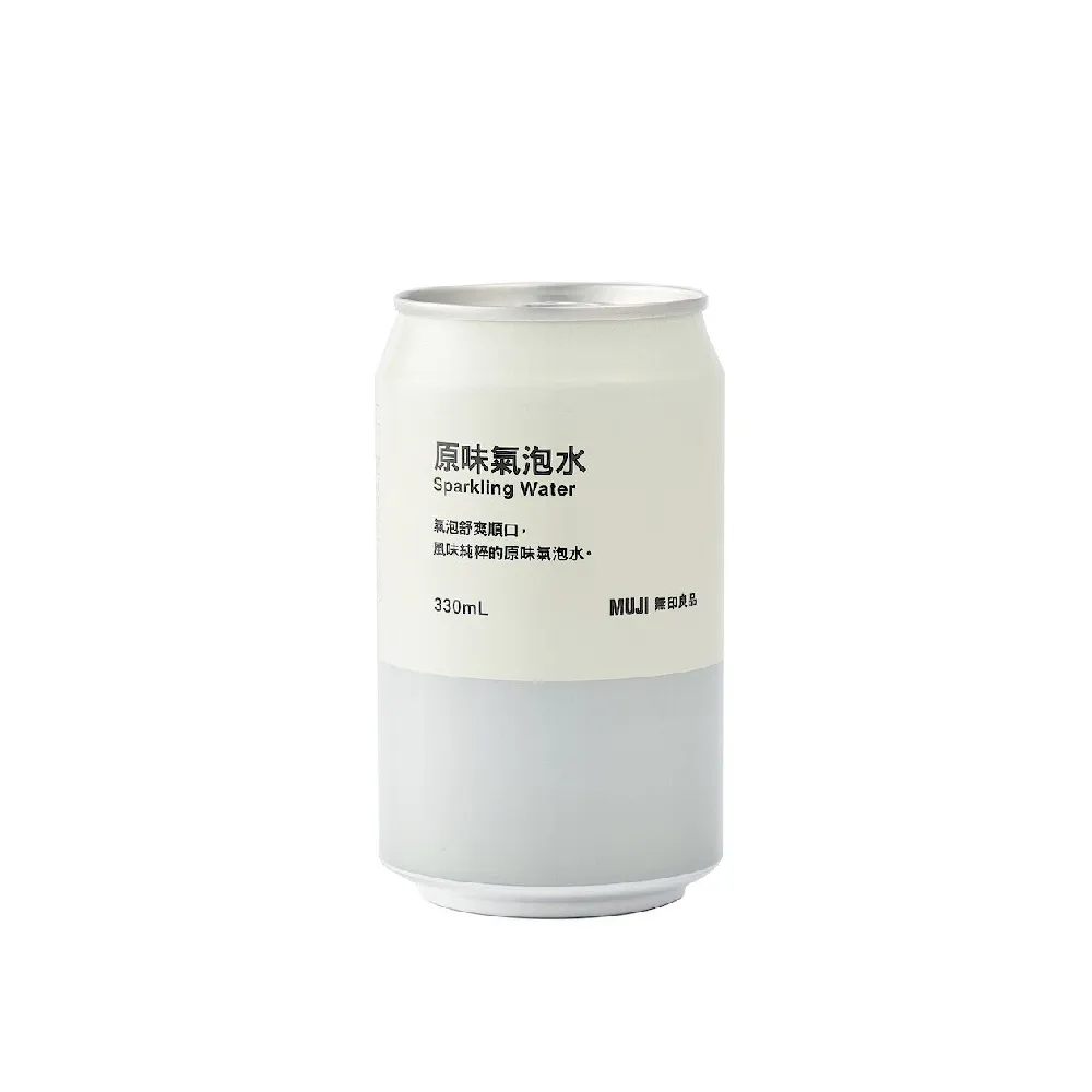 【MUJI 無印良品】原味氣泡水/３３０ｍｌ/24入