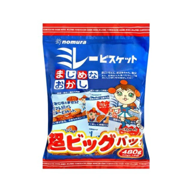 野村美樂 日本美樂圓餅乾 480g(30g*16小包)