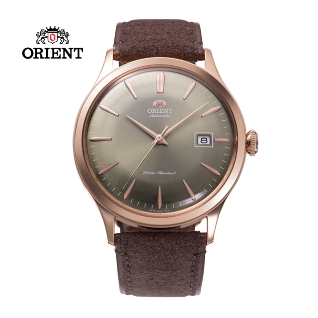 ORIENT 東方錶 ORIENT 東方錶 DATEⅡ機械錶 皮帶款 咖啡色 - 42.0mm(RA-AC0P04Y)