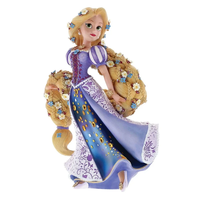 Enesco 精品家飾 Disney 迪士尼 魔髮奇緣 長髮公主塑像居家擺飾