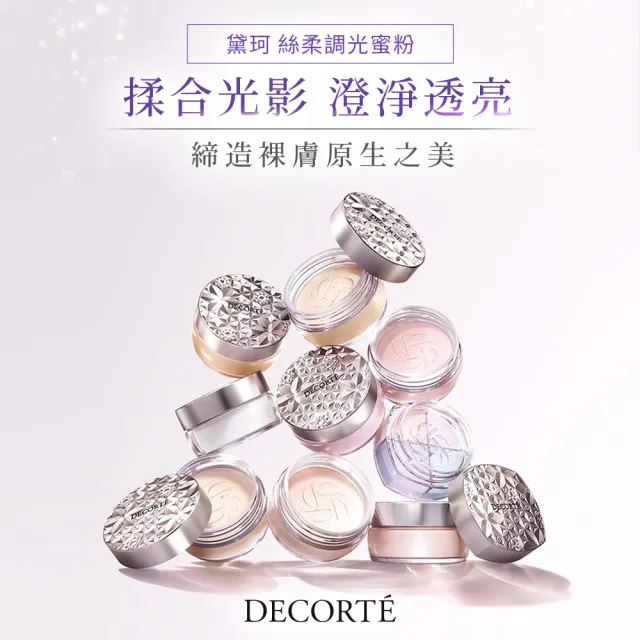 【COSME DECORTE 黛珂】絲柔調光蜜粉20g(6色可選)