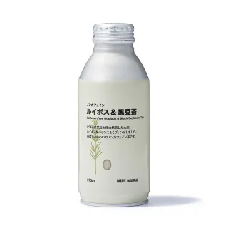 【MUJI 無印良品】鋁罐無咖啡因博士黑豆茶