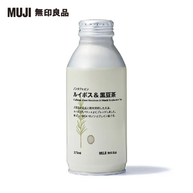 【MUJI 無印良品】鋁罐無咖啡因博士黑豆茶