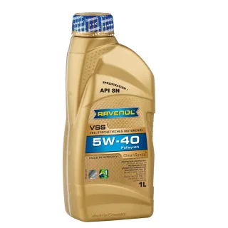 【RAVENOL 日耳曼】VSS SAE 5W-40 SN全合成長效機油(4入組)